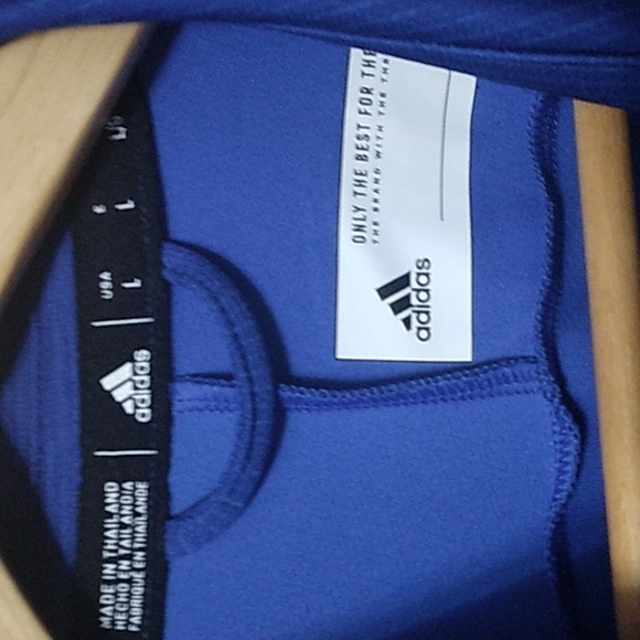 Men's Adidas Kansas Jayhawks Football Polo Shirt - Picture 7 of 10